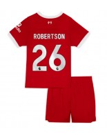 Liverpool Andrew Robertson #26 Domácí dres pro děti 2023-24 Krátký Rukáv (+ trenýrky)